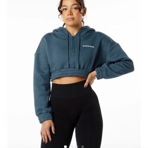 Alphalete crop hoodie